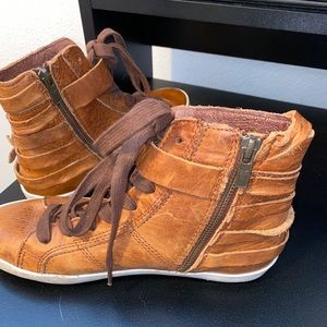 Frye Leather Sneakers